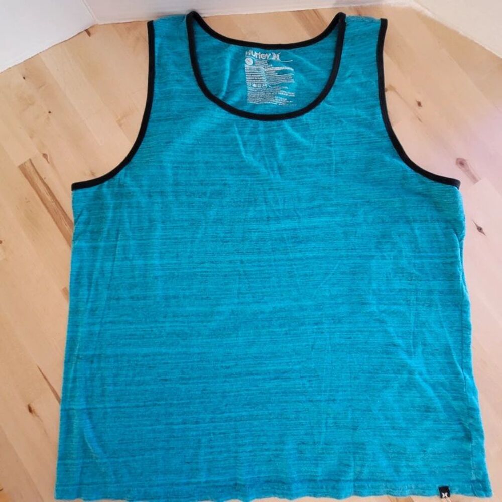 Hurley Mens Tank Top Blue XL